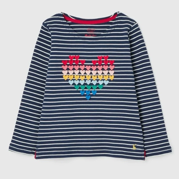 Joules Other - NWOT Joules Harbour Luxe Long sleeve stripe T-shirt 🩷